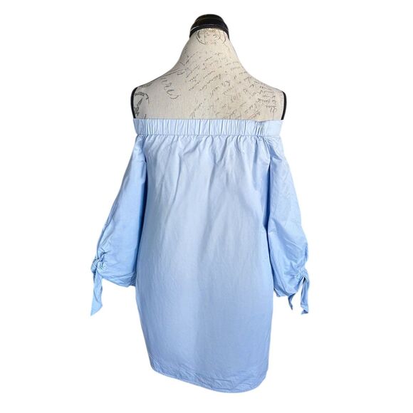 Tibi Blouse Sz 0 Off Shoulder Bohemian Boho Pastel Feminine Romantic Cottage - Picture 3 of 12